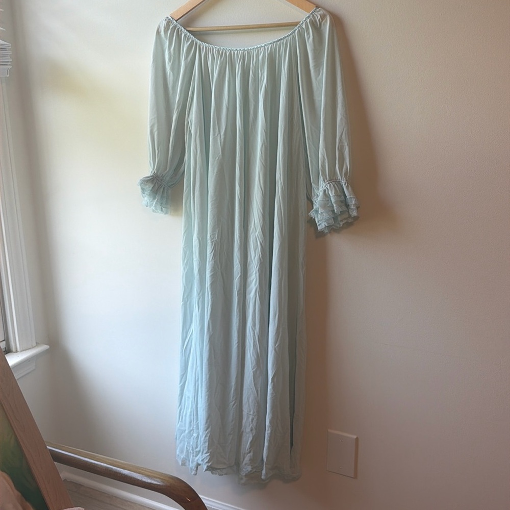 Vintage Claire Sanders by Lucie Ann Beverly Hills nightgown
